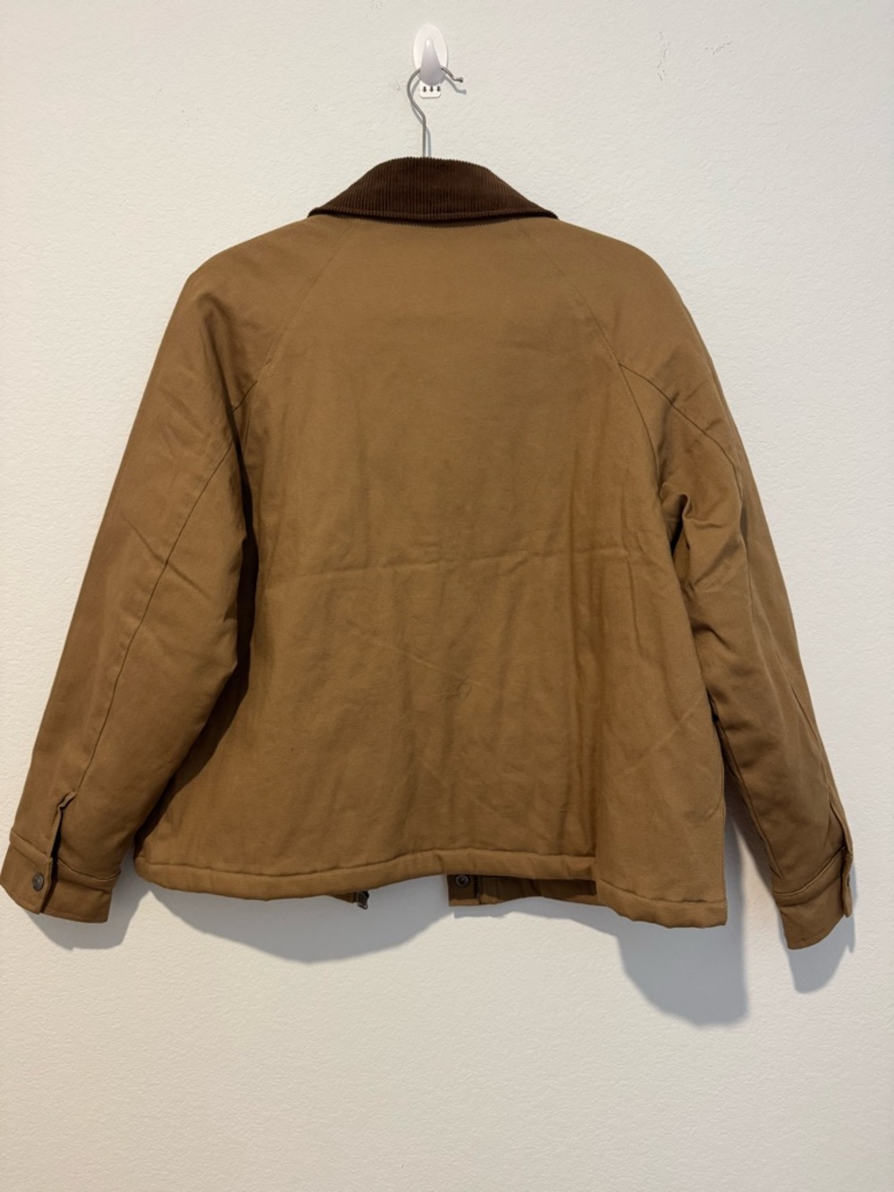 Thread and Supply Brown Canvas Barn Jacket Quilted - Picture 7 of 7